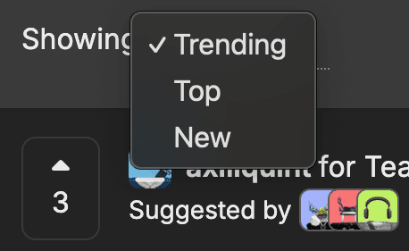 Trending Rankings